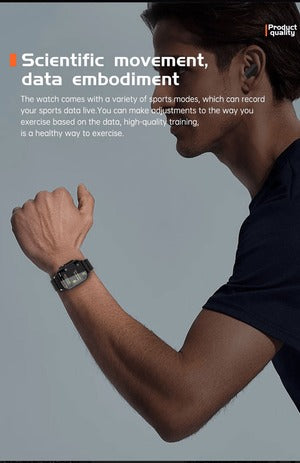 Hepu - 2-in-1 Smart Watch