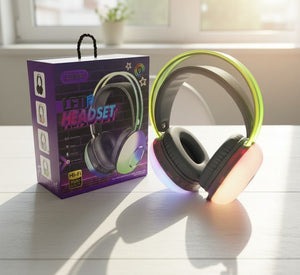 Smart LED Wireless Headset with Deep Bass & HD Calls – Long Battery Life