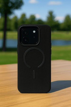 MagSafe-Compatible Shockproof Textured iPhone Case